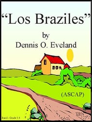 LOS BRAZILES Concert Band sheet music cover Thumbnail